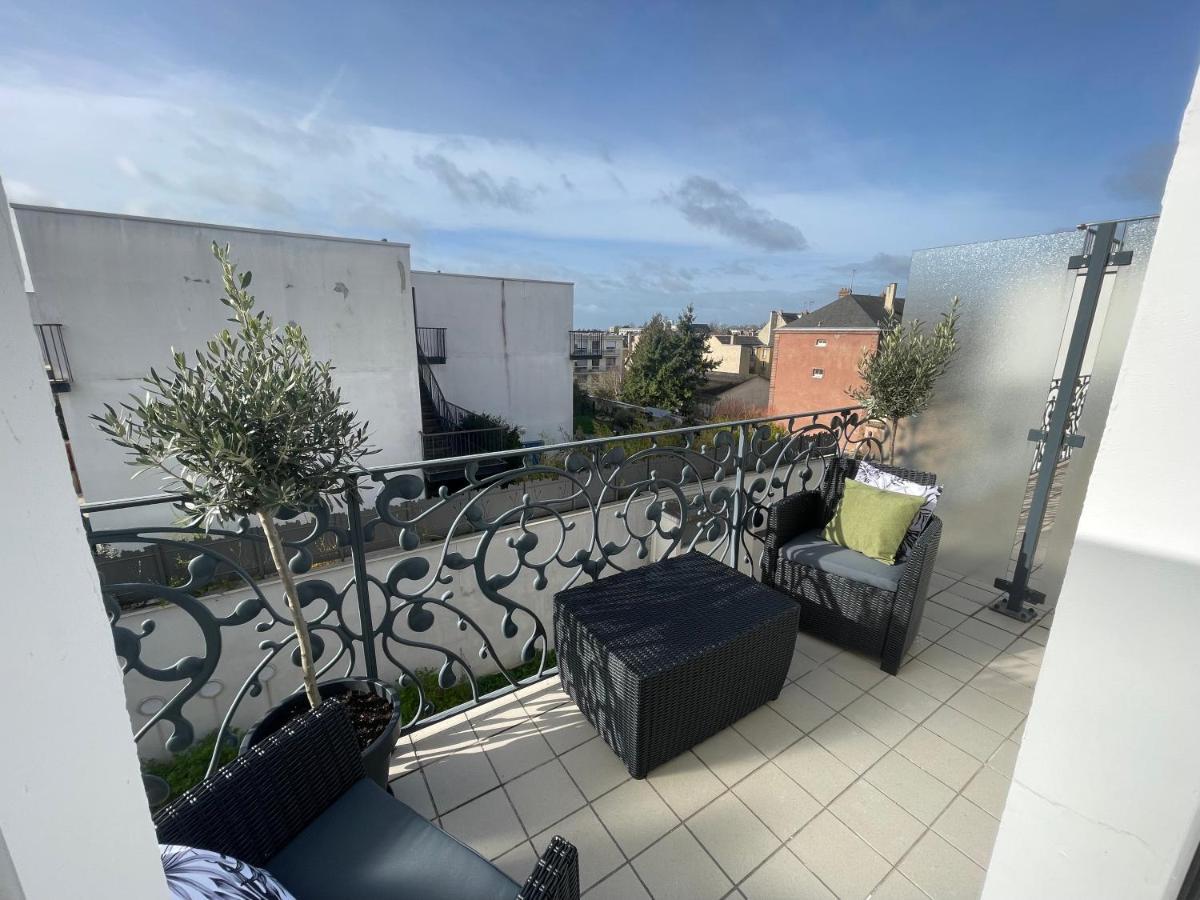 Alp Chartres - Grand Studio Avec Terrasse Et Parking المظهر الخارجي الصورة